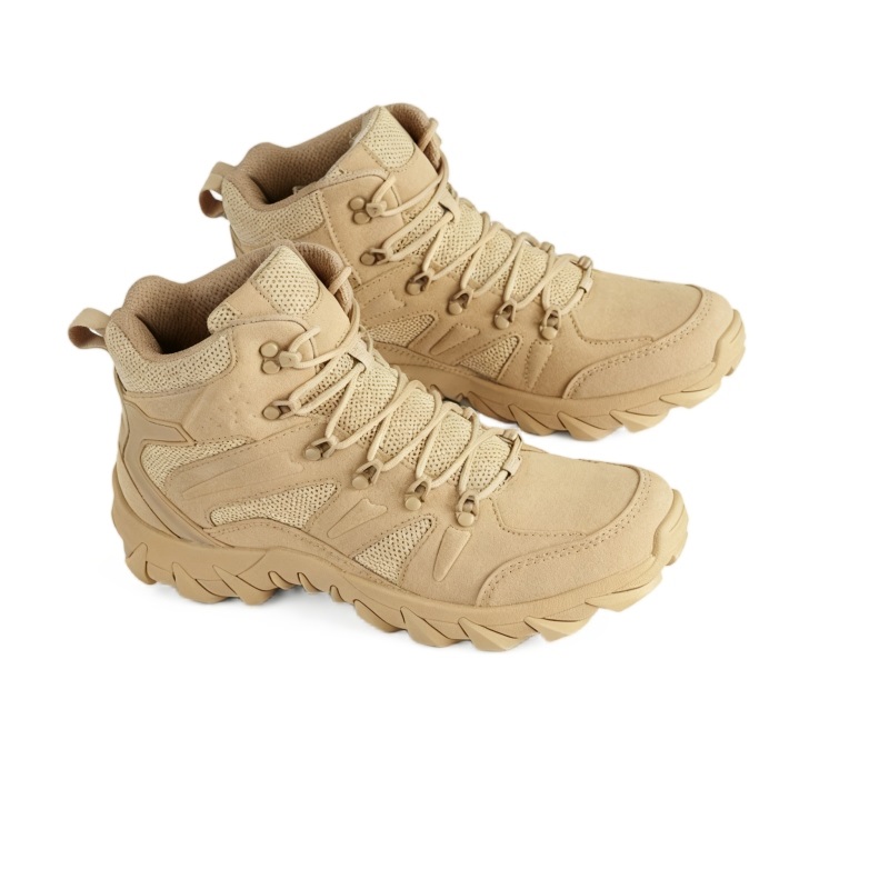 Vojenské taktické nepromokavé trekové boty khaki velikost