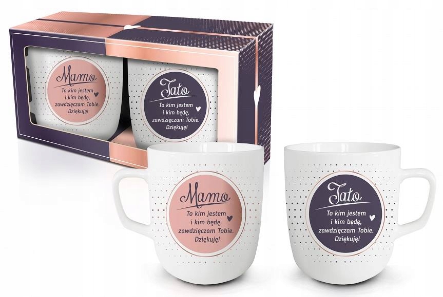 

Zestaw kubków dla Rodziców na Święta