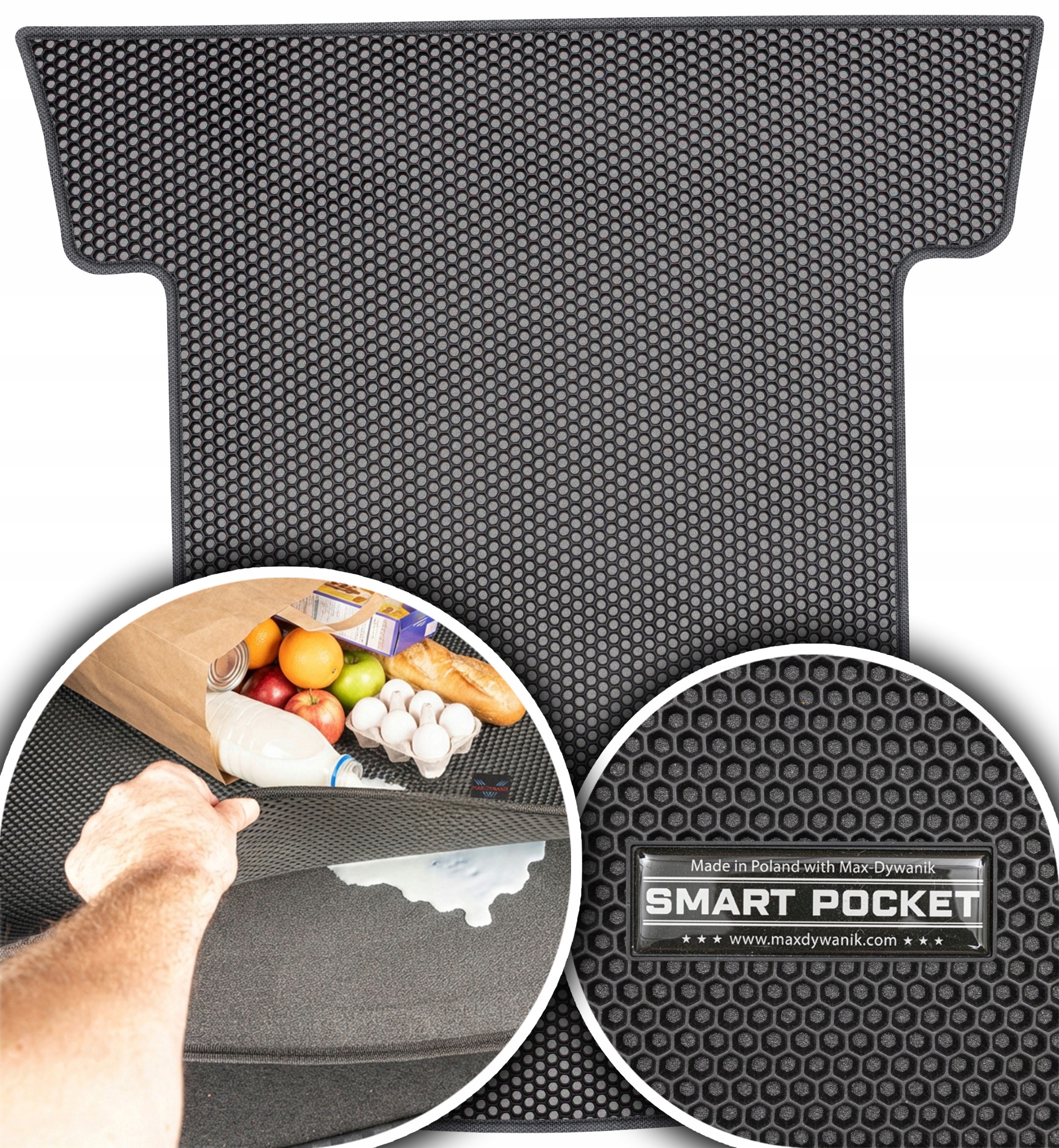 Vw Caddy Maxi Kombivan 2010-2020 Vložka do zavazadlového prostoru Eva Smart Pocket