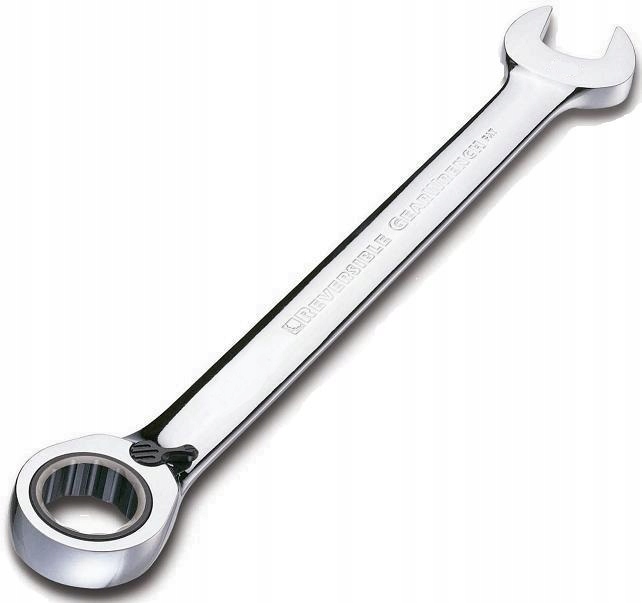 

Sata Klucz płaski grzechotka z przełącznikiem 12mm