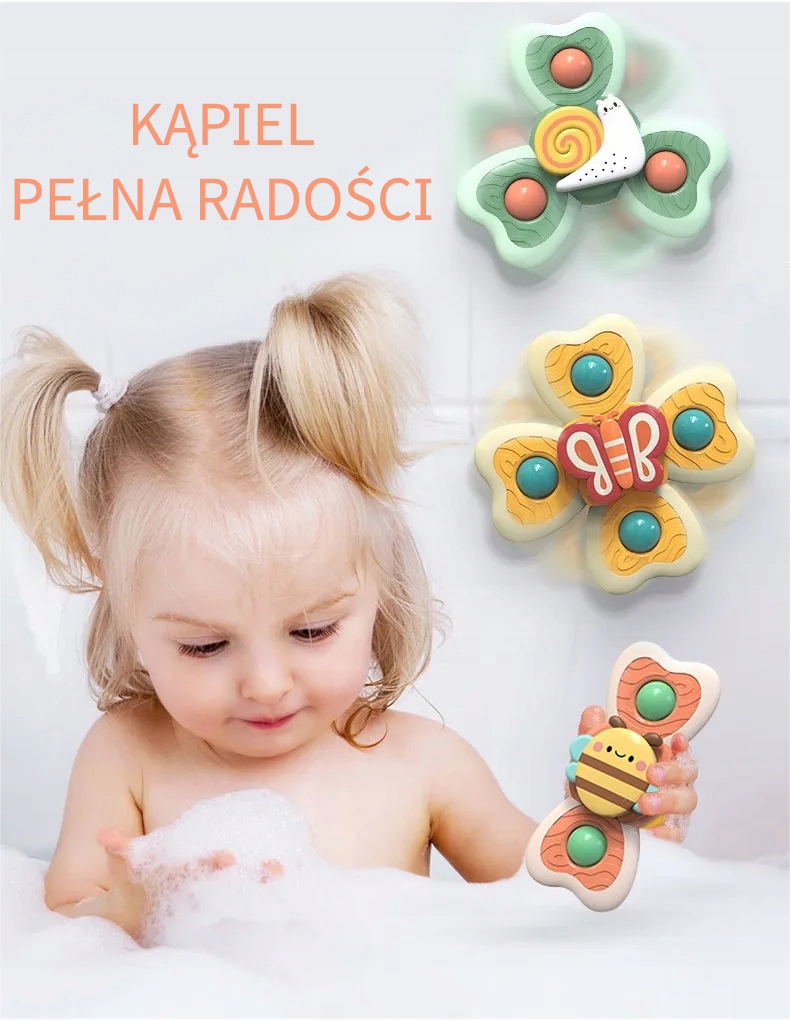 LT502 3 DB-OS JÁTÉK SPINNER SZETT TAPADÓKORONGOS SPINNER IDEÁLIS UTAZÁSHOZ Termékszélesség 20 cm