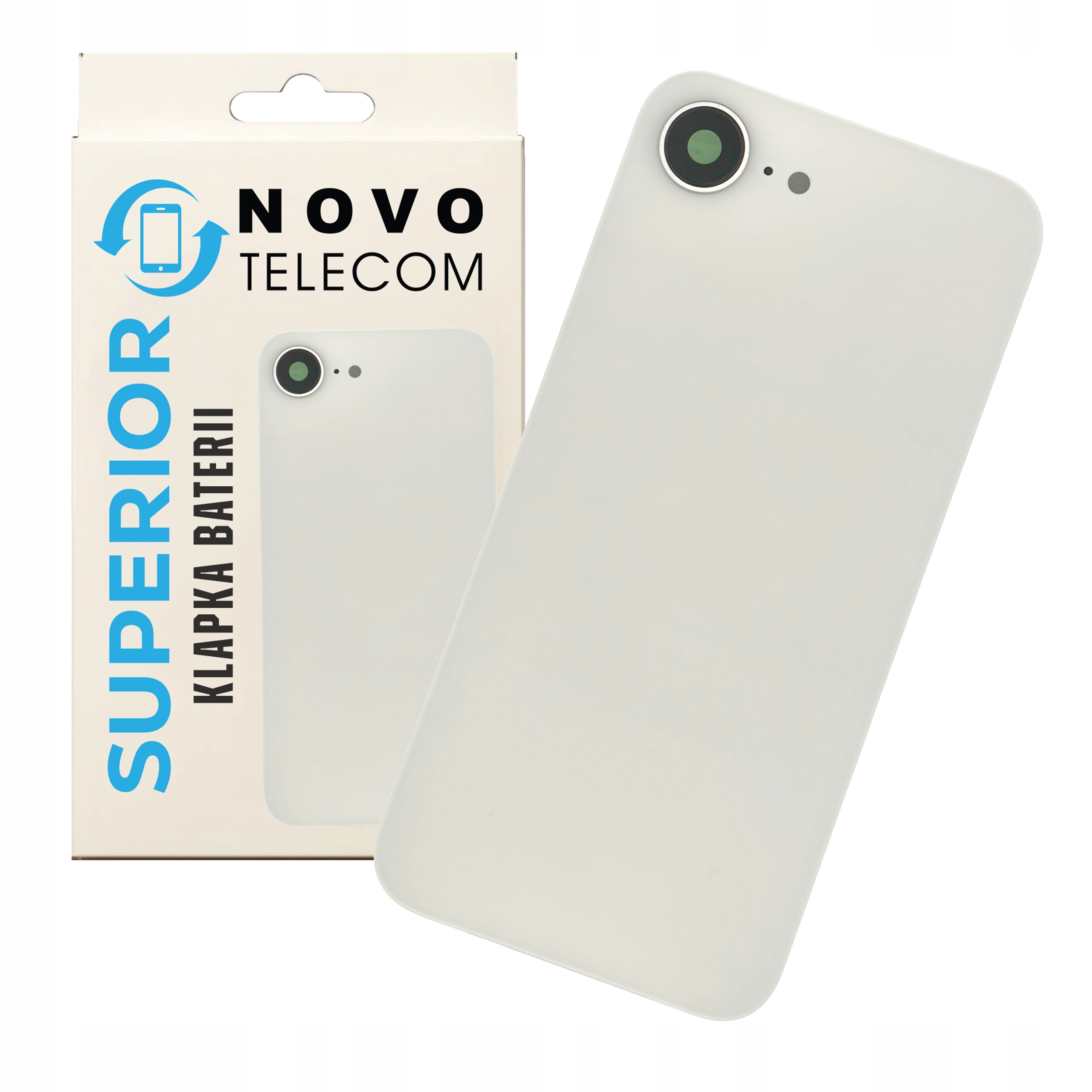 Klapka Baterii Biała do iPhone 16e Panel Tylny Plecki