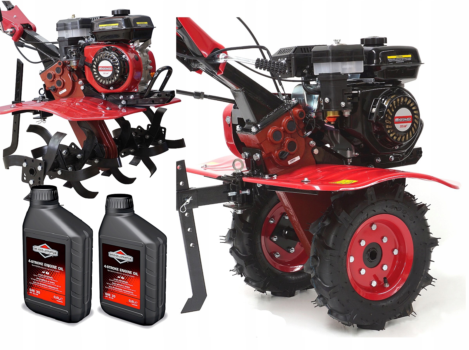 Glebogryzarka Hortmasz Hgs 900 7KM Koła Briggs