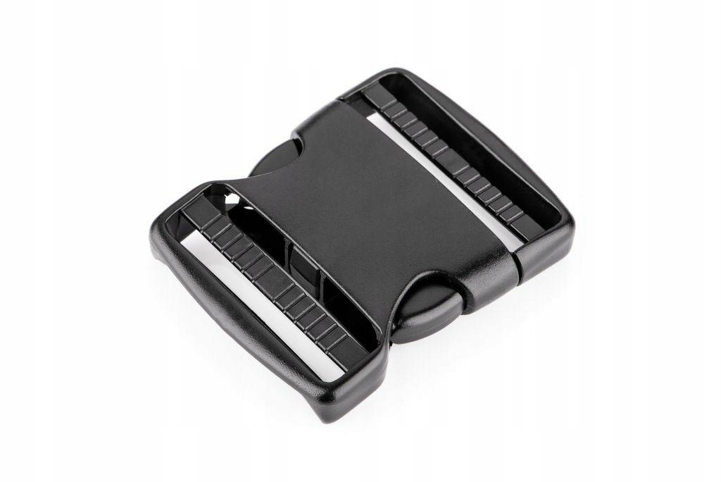 Spona plastová zapínání černá 50mm/50 Ks 165