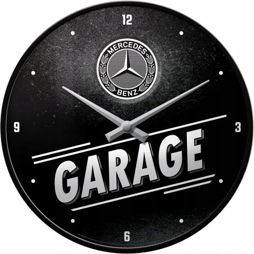 Zegar scienny Mercedes Benz Garage duzy Prezent