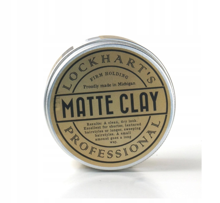 Lockhart's Matte Clay hlína na vlasy 96 g, silný úchop
