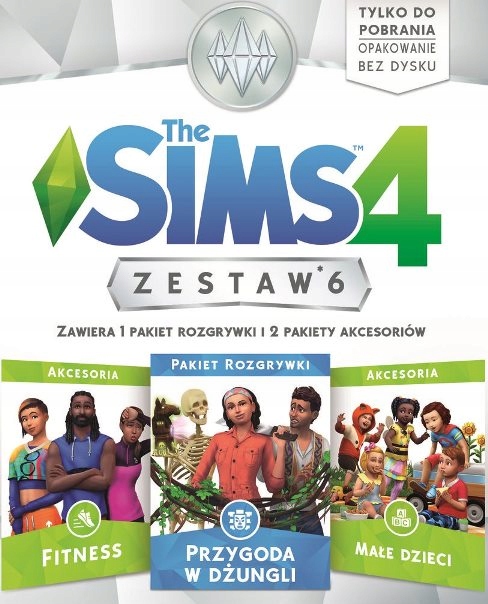 The Sims 4 Pack 6 Przygoda W Dżungli 2DLC Pl Pc Klucz Ea App