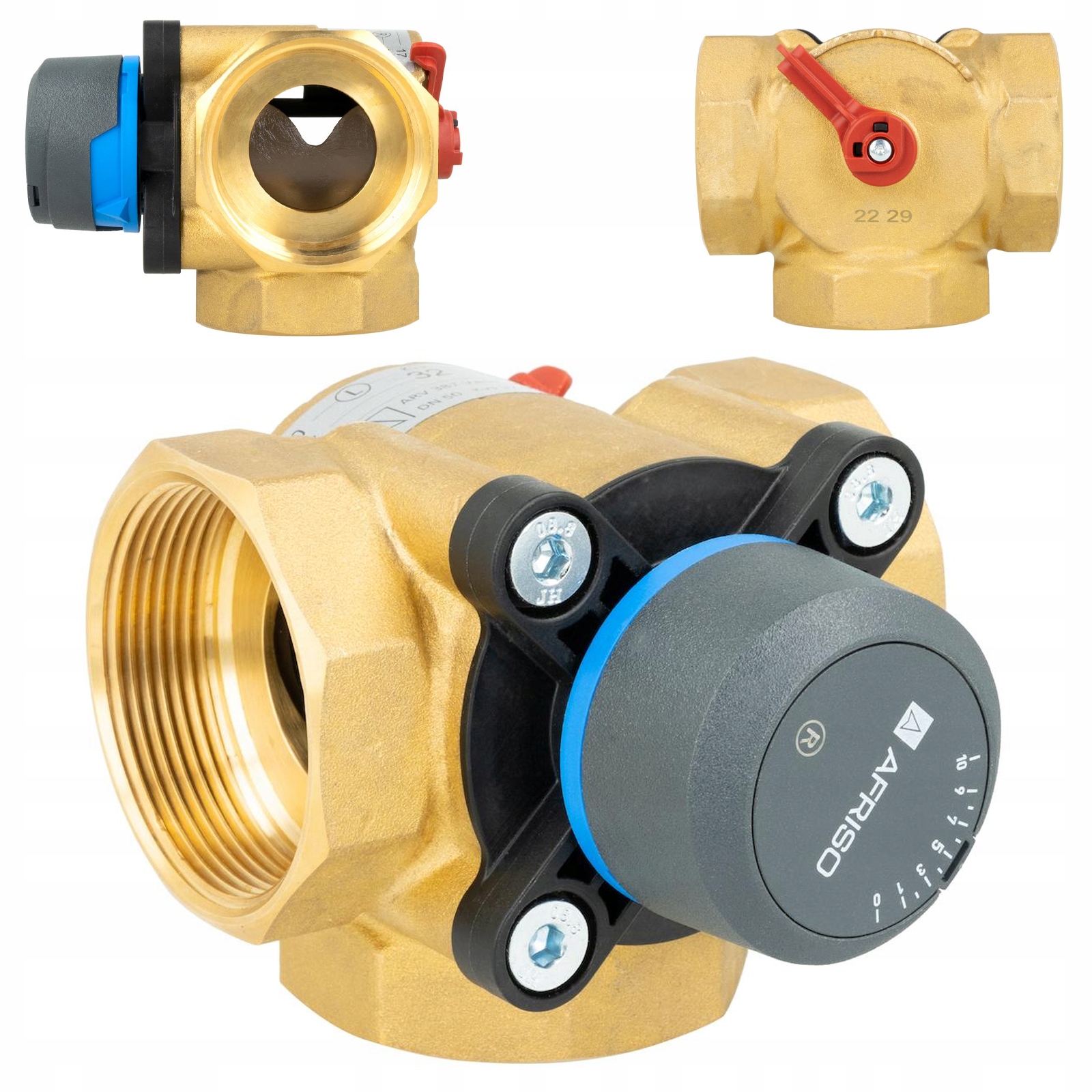 3-CESTNÝ Otočný Miešací Ventil Arv 387 2" Palcov Pro Click DN50 Afriso