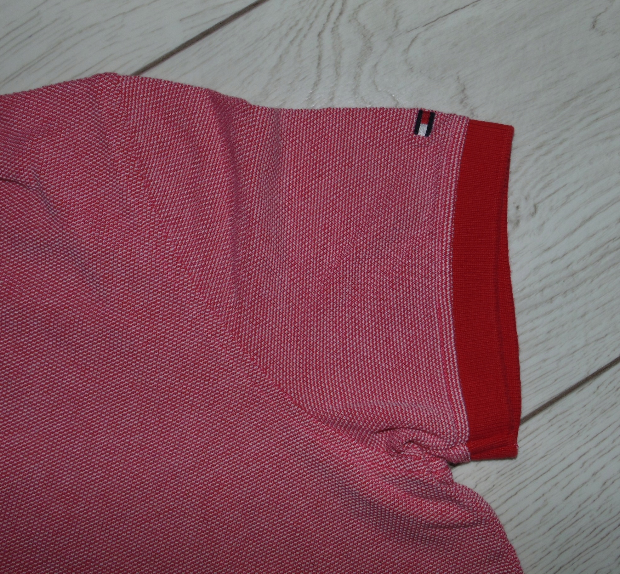 TOMMY HILFIGER KOSZULKA POLO r. S Rękaw krótki rękaw