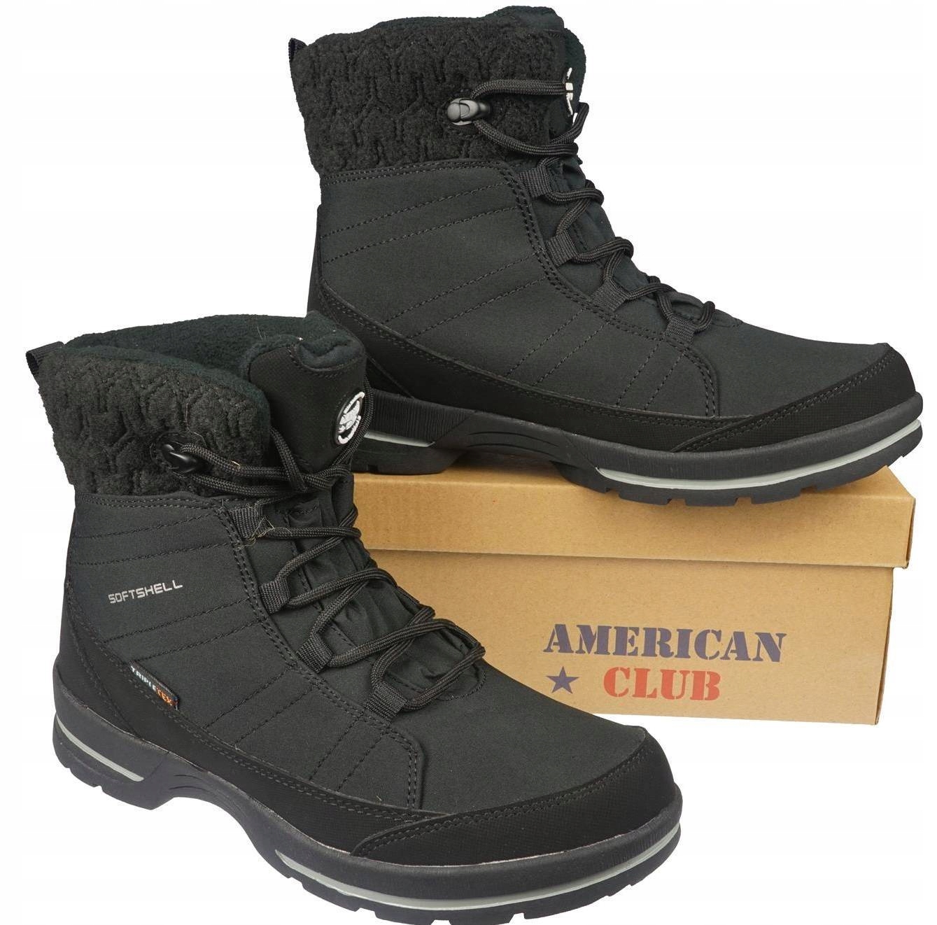Buty zimowe damskie American Club SN-02BL 39 Rozmiar 39