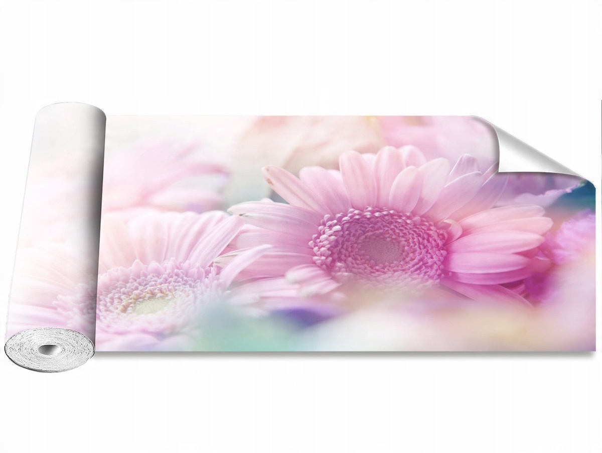 

Tapeta Samoprzylepna Różowe kwiaty - 250x104