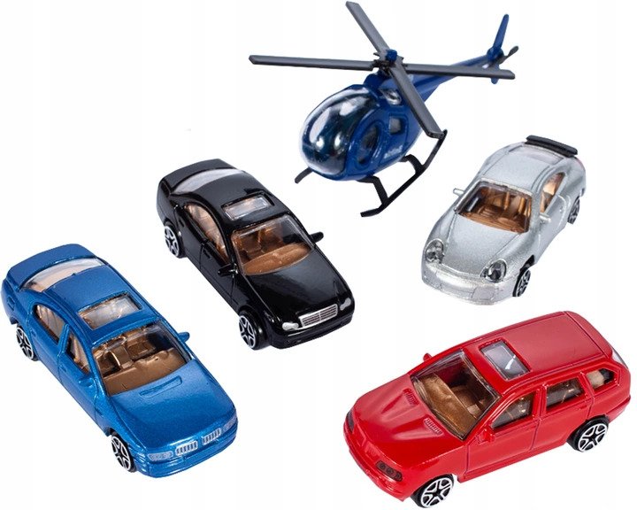 WIELOPOZIOMOWY PARKING SAMOCHODOWY Z WINDĄ + AUTA Skala inna