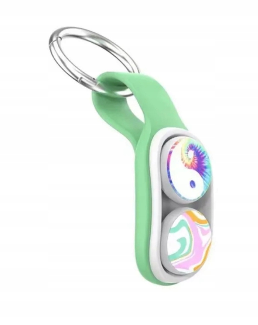 POPPUCK fidget toy Pop Puck ANTYSTRES BRELOK WZORY Rodzaj Fidget Spinner