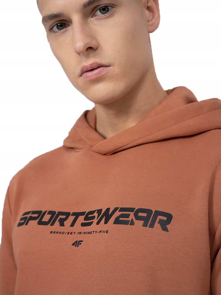 4F BLUZA MĘSKA DRESOWA SPORTOWA Z KAPTUREM Rozmiar XL