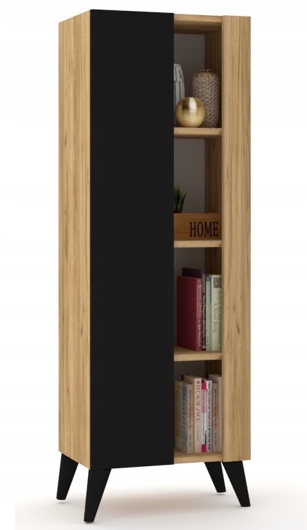 

Witryna Szafka Komoda Wysoka Craft Czarna Noga 175