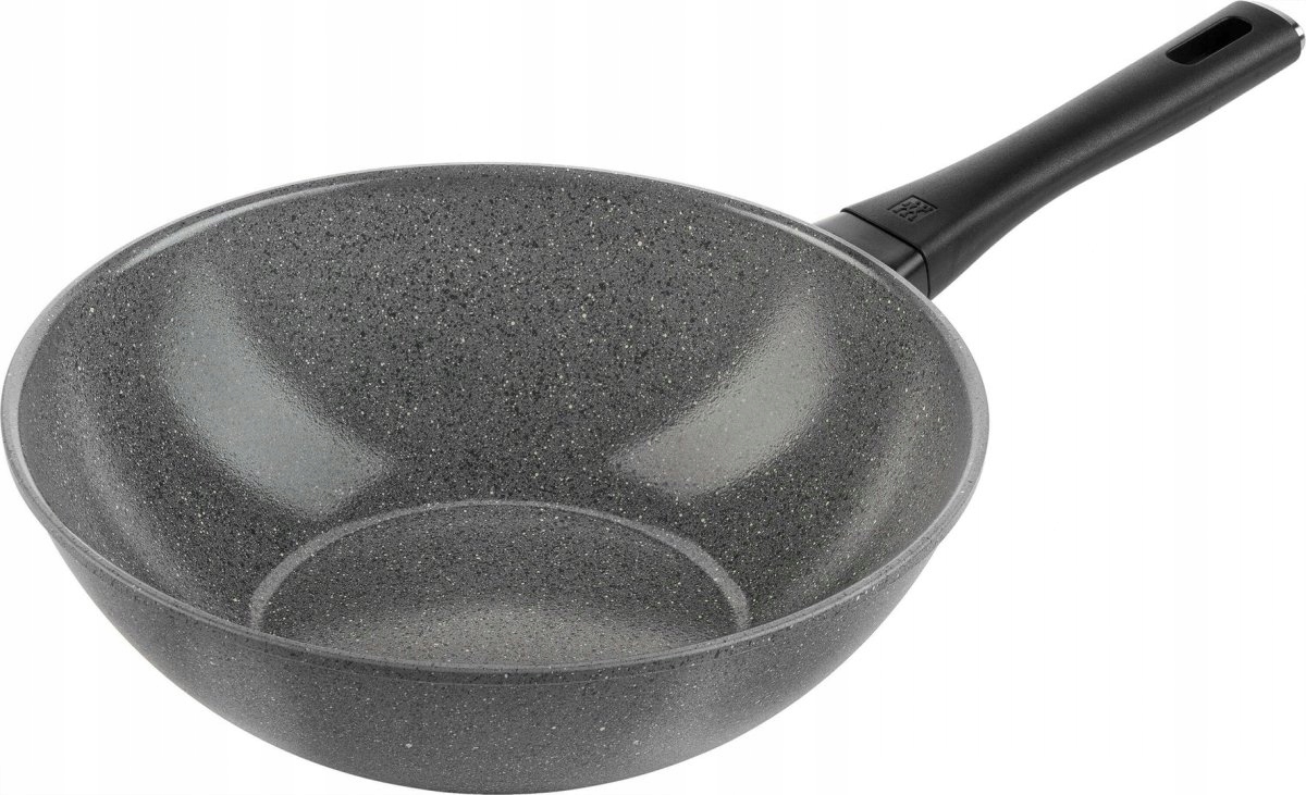 Wok Keramická Zwilling Terreno Plus 28 cm Šedá na indukciu do umývačky riadu