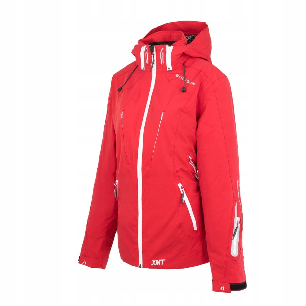 Kurtka Narciarska Damska Bergson Issue Stx Red rozmiar L