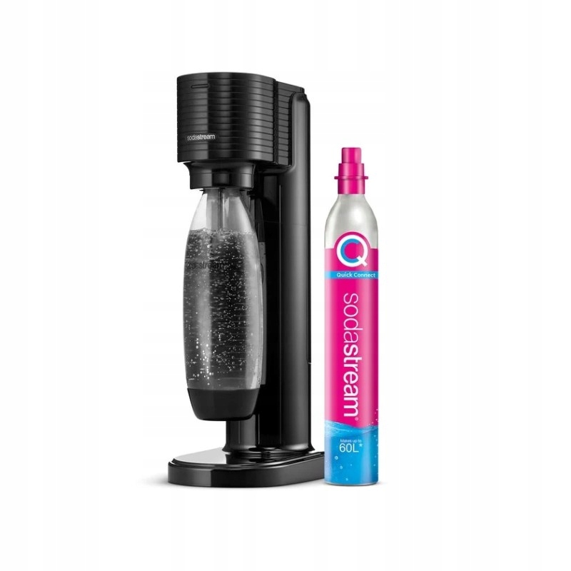 Výrobník Sody SodaStream Gaia pro perlivou vodu Černý