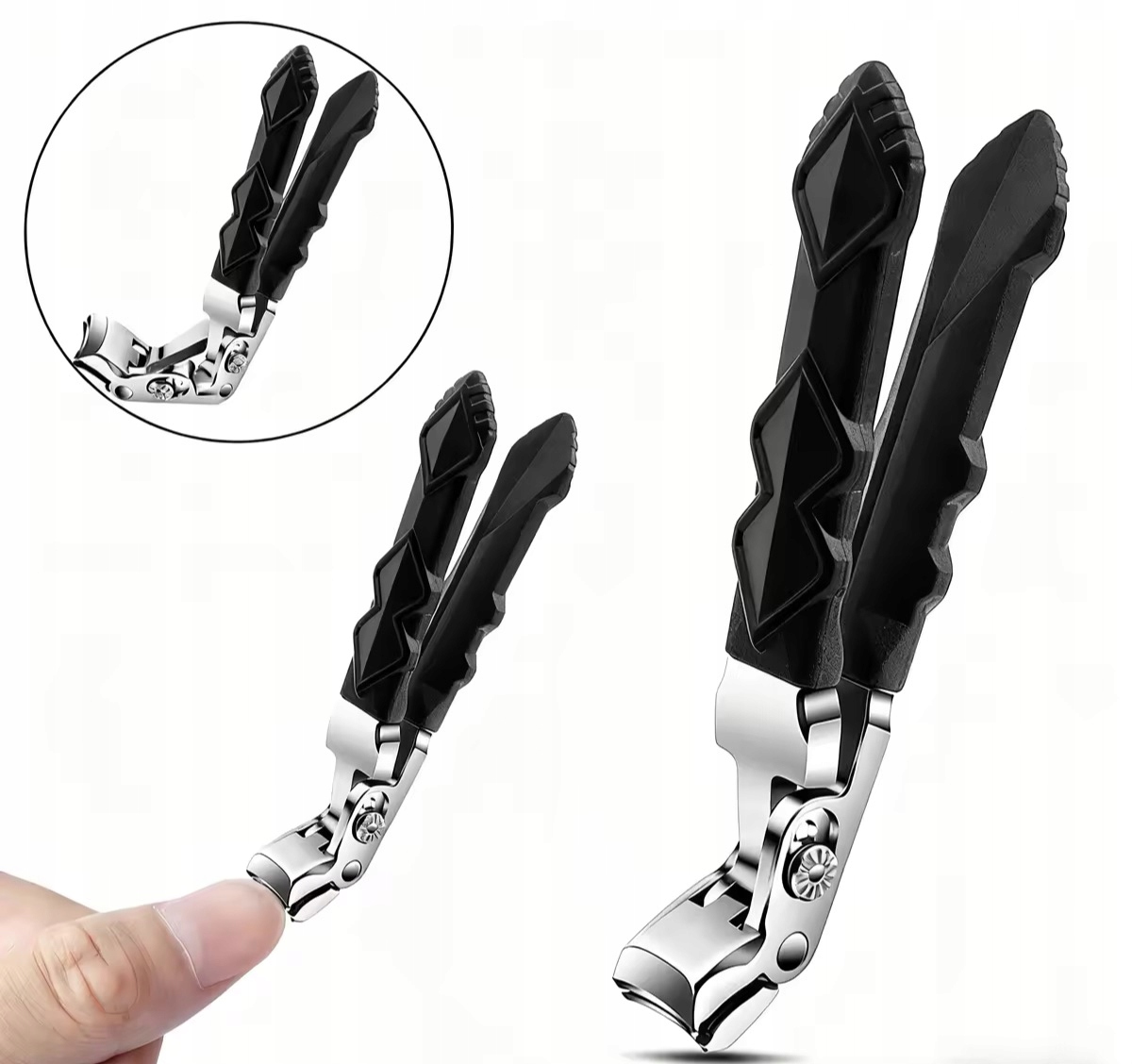 Ergonomický Nůž Na Manikúru Nohou S Úhlovou Hlavičkou Nehtů Pro Seniory