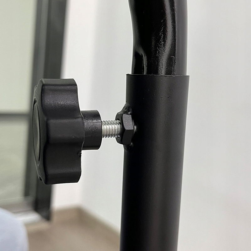 TRAMPOLINA FITNESS NIEBIESKA 130 CM Rodzaj trampolina z uchwytem