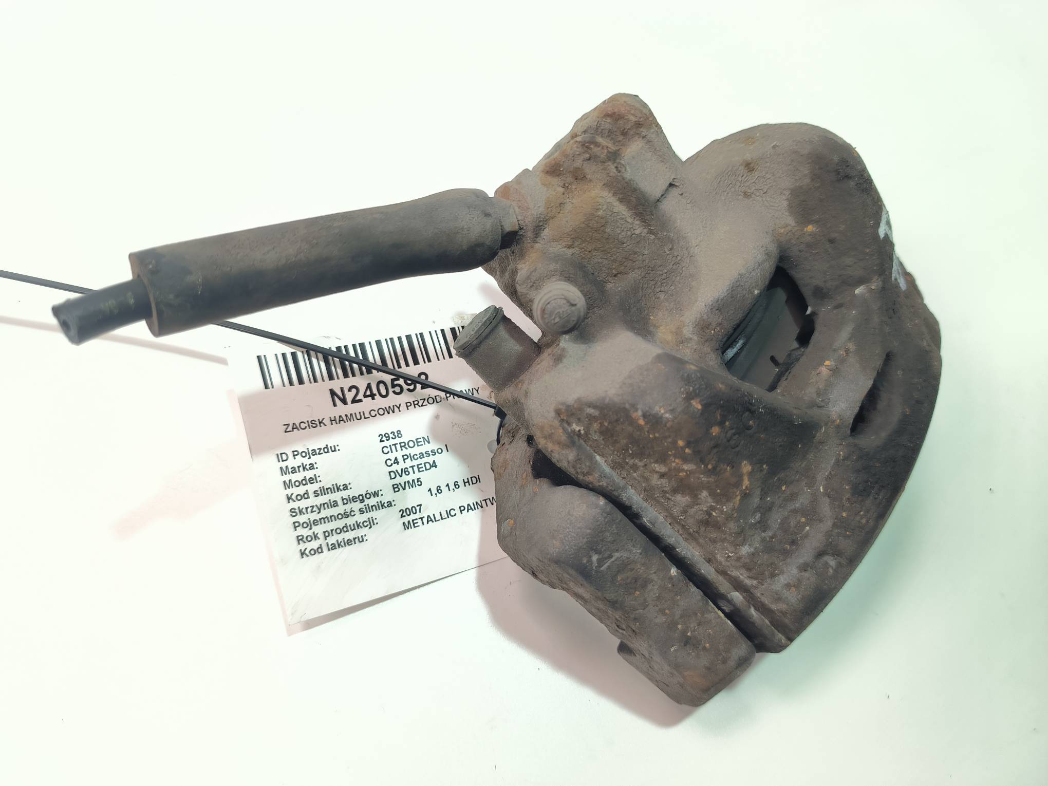 caliper brake front right CITROEN C4 Picasso and
