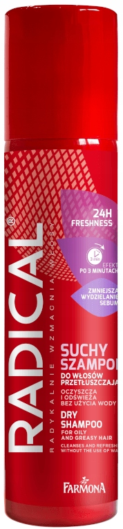 Farmona RADICAL Suchy szampon do włosów tłustych 180 ml