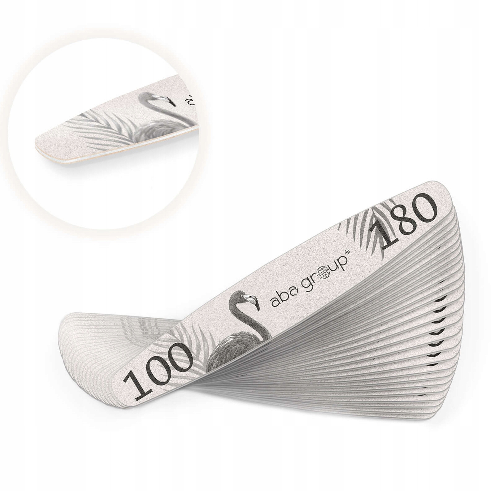 Pilnik do Paznokci Elipsa 100/180 Slim Aba Group Marka Aba group