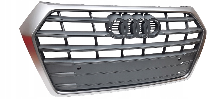 AUDI Q5 80A 16- ATRAPA GRILL SZARY + RAMKA SATYNOWA