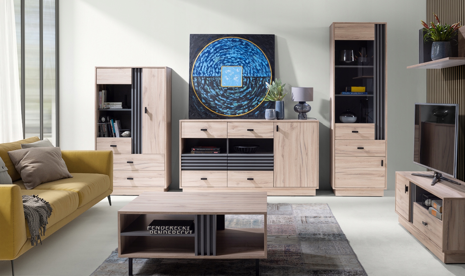 biurko nowoczesne młodzieżowe lamel Allmo 09 Szerokość mebla 120 cm