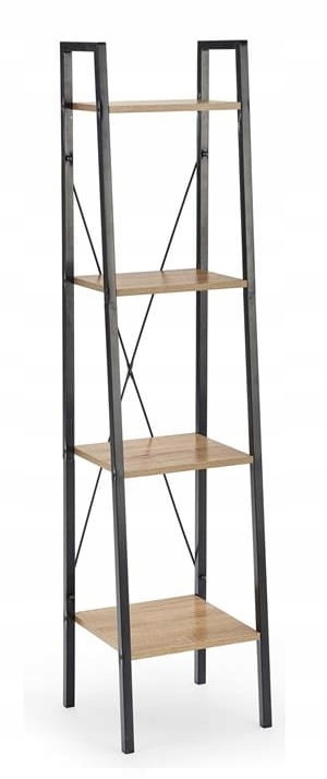 

Wąski regał industrialny łazienkowy półka