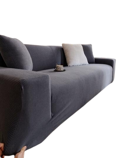 Shein Přehoz Na Gumičce Šedý S Povlakem Na Polštář 190*230 1DA