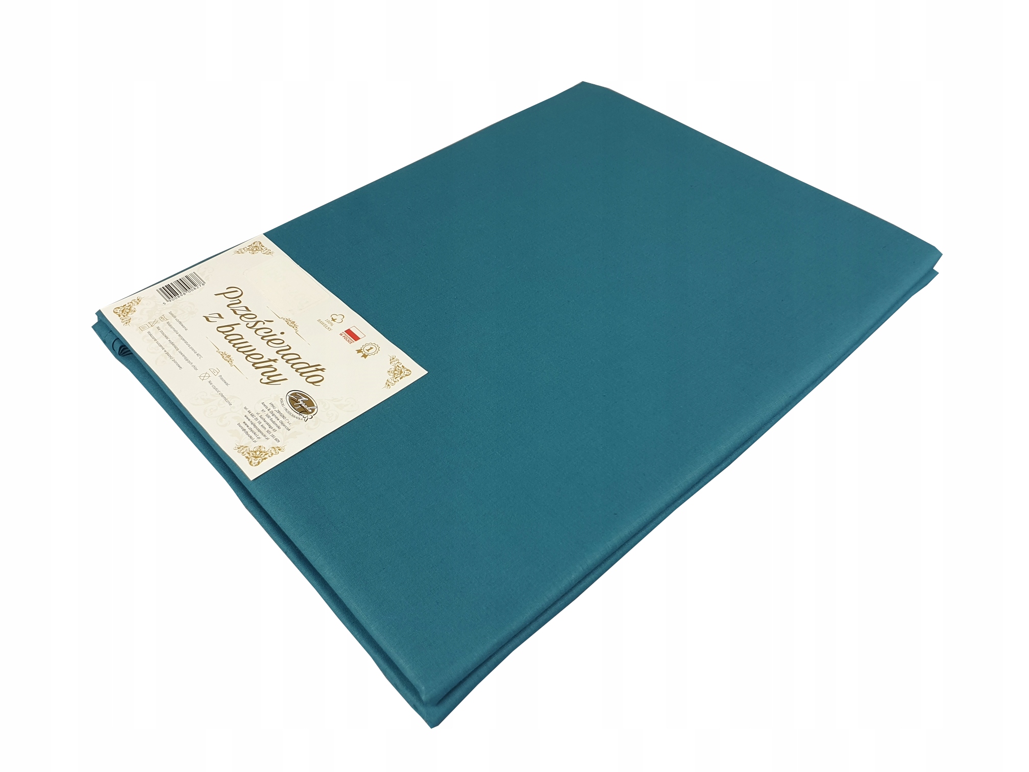 

Prześcieradło Bawełniane 160x220 Bez Gumki Polskie