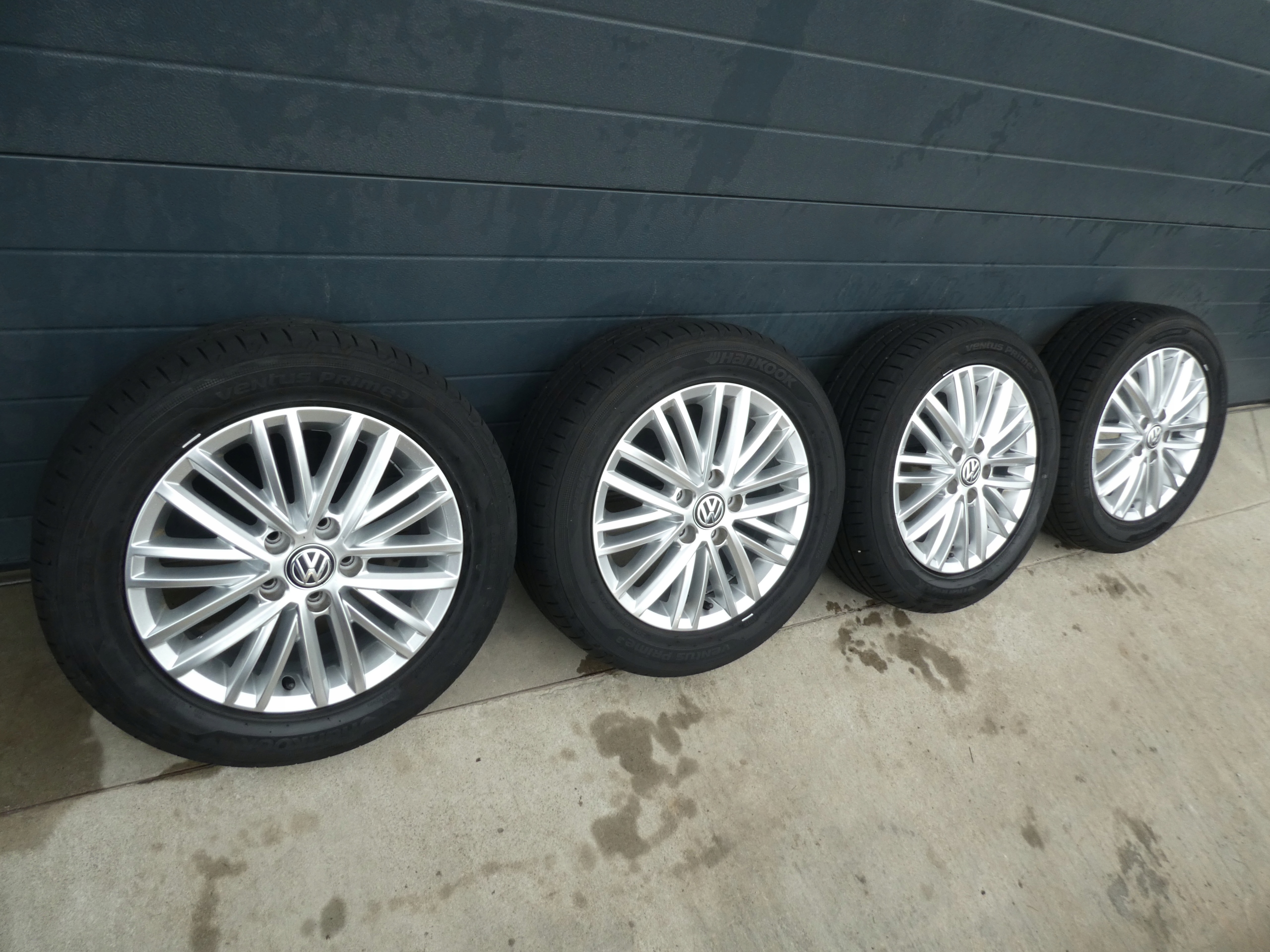 discs aluminium disc tyres VW CADDY 2K5601025J 205/55/16 2019