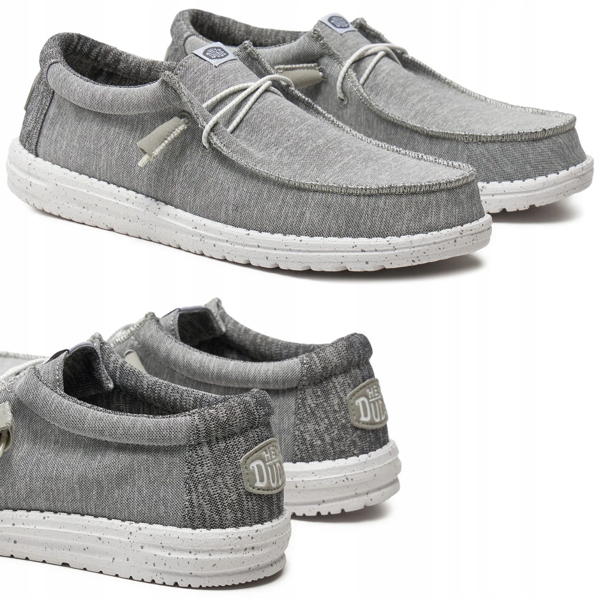 Hey Dude Pánské Polobotky Pohodlné Látkové Boty Lehké Mokasíny vel.