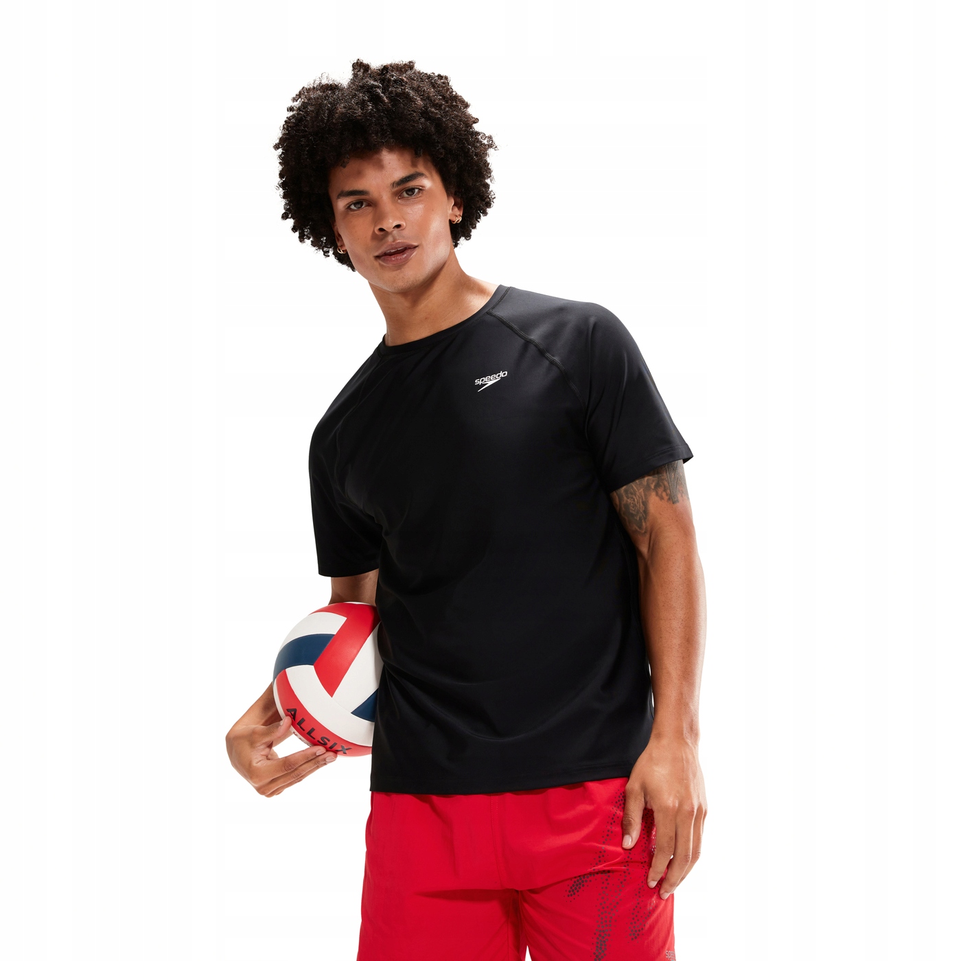 Męska Koszulka UV ESS SS SWIMTEE AM L Marka Speedo