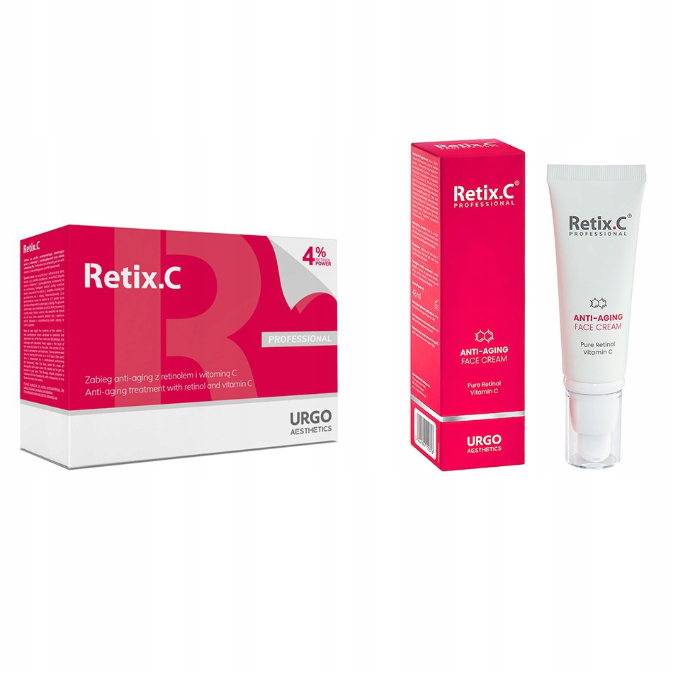 Sada Retix.C – retinol 4% (5 ošetření) krém