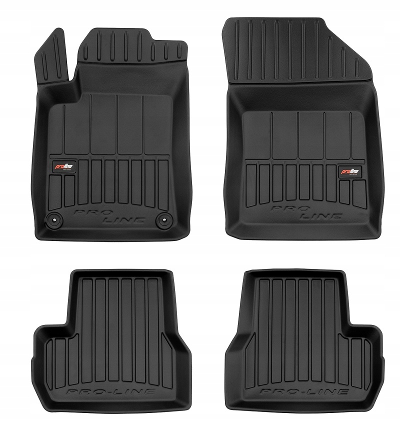Gumové Koberce Citroen C3 II 2 2009-2016 Korytka 3D