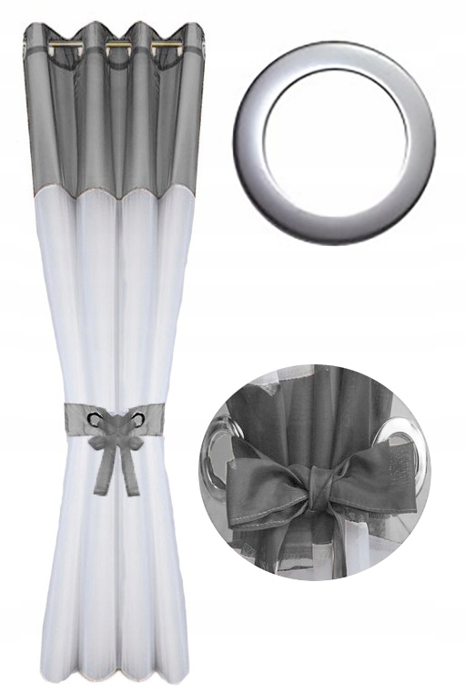 

Gotowa Firana Kokon 145x250 Firany Woal Kółka