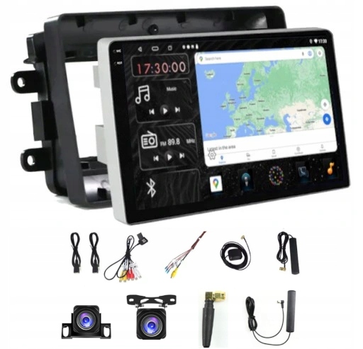 Rádio Navigácia Carplay Gps Android Dacia Duster 2012-2018 6GB 128GB Sim