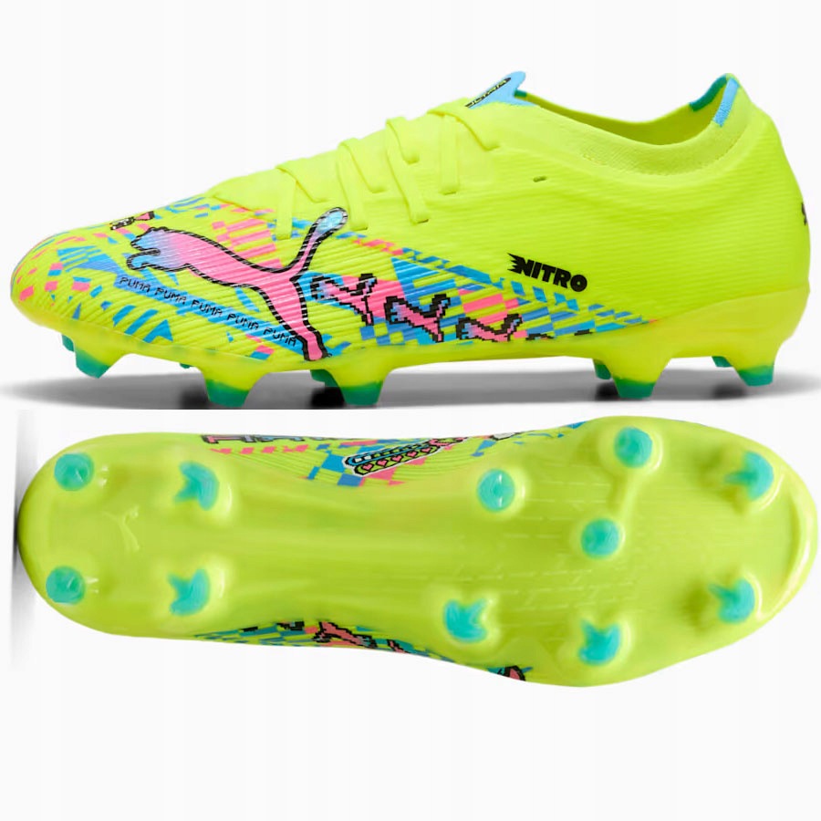 Boty Puma Ultra Nitro 7 Match Advanced Level Fg/ag 109240-01 žluté 42 1/2