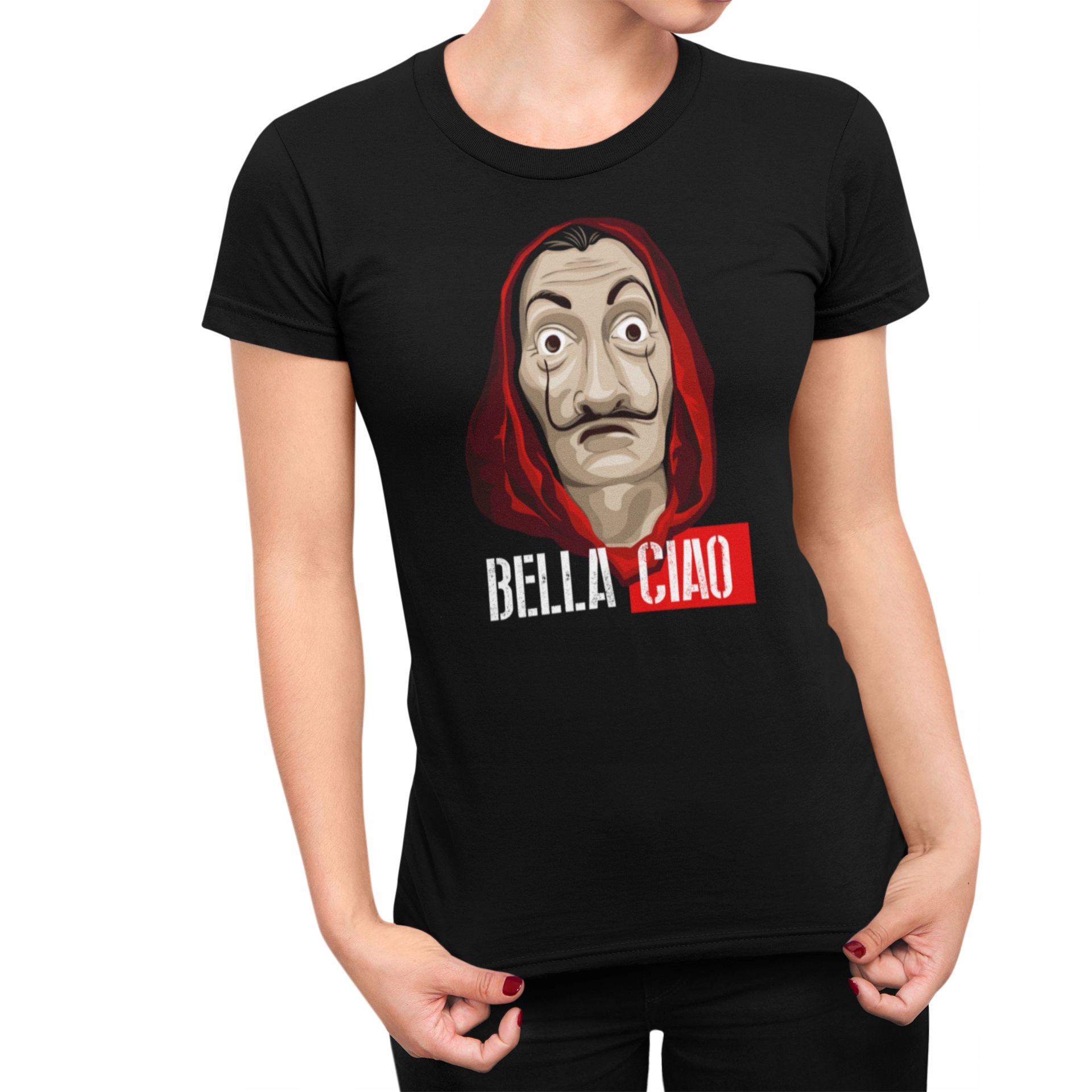 

koszulka Bella Ciao Dom Z Papieru czarna roz.L