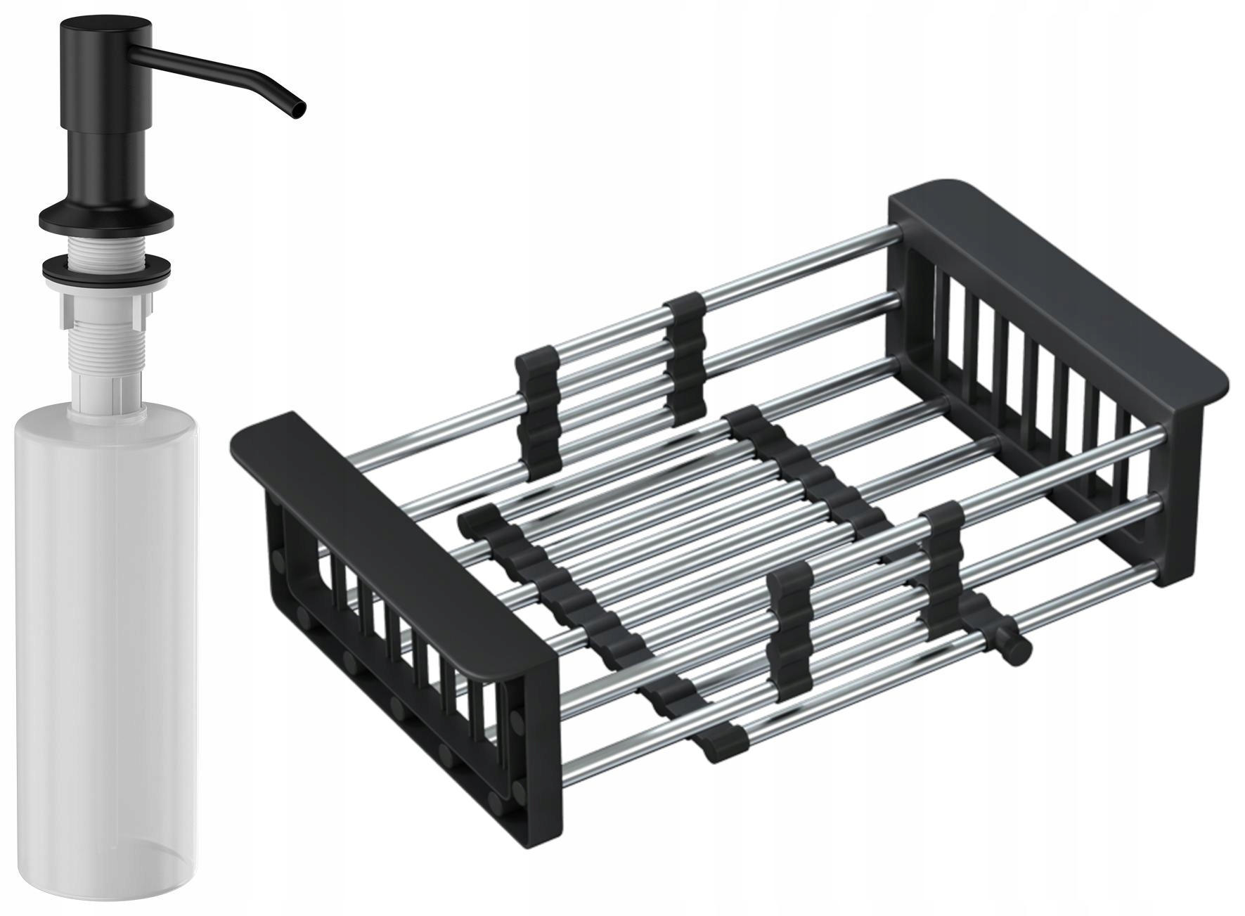 Teleskopická Myčka Dávkovač S Černým Dávkovačem Tekutin