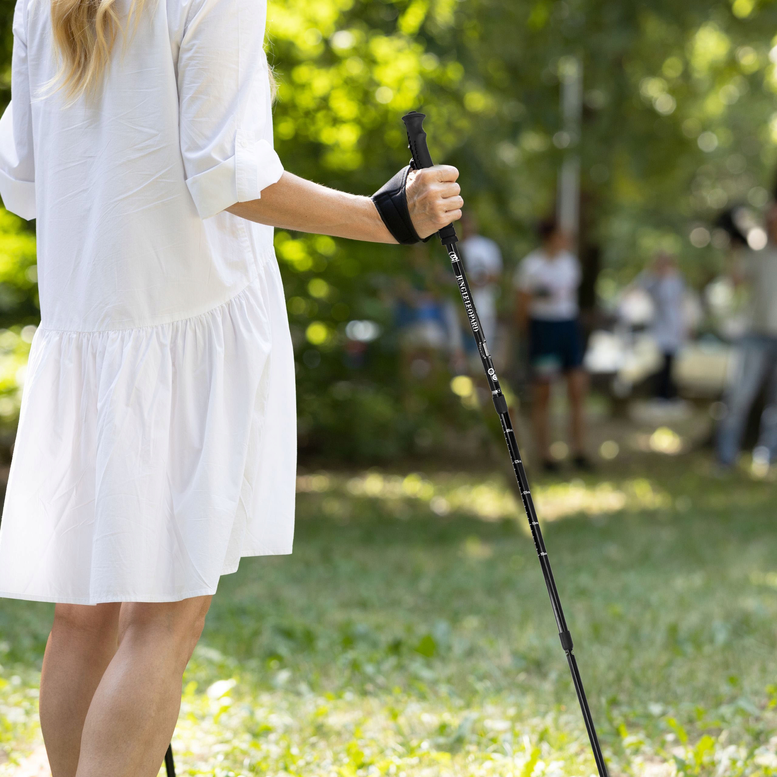 KIJKI DO NORDIC WALKING DO CHODZENIA W GÓRY KIJE TREKKINGOWE TURYSTYCZNE Liczba segmentów 3