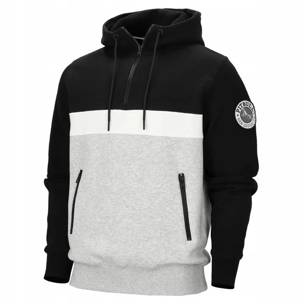 Pánská Mikina S Kapucí Pit Bull West Coast Gibson Sportovní XL