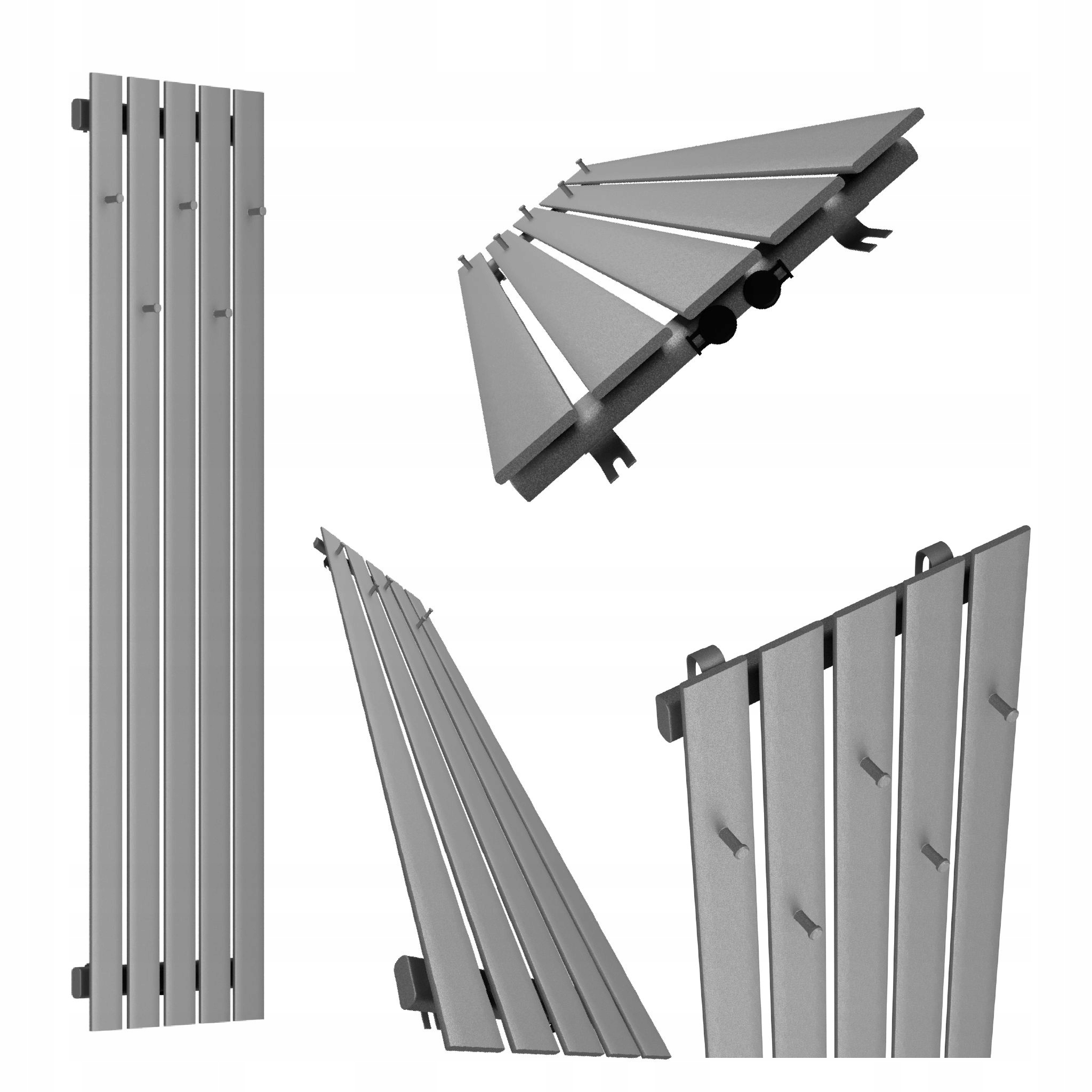 Dekorativní Panelový Radiátor Bellohook 120x38 Antracit