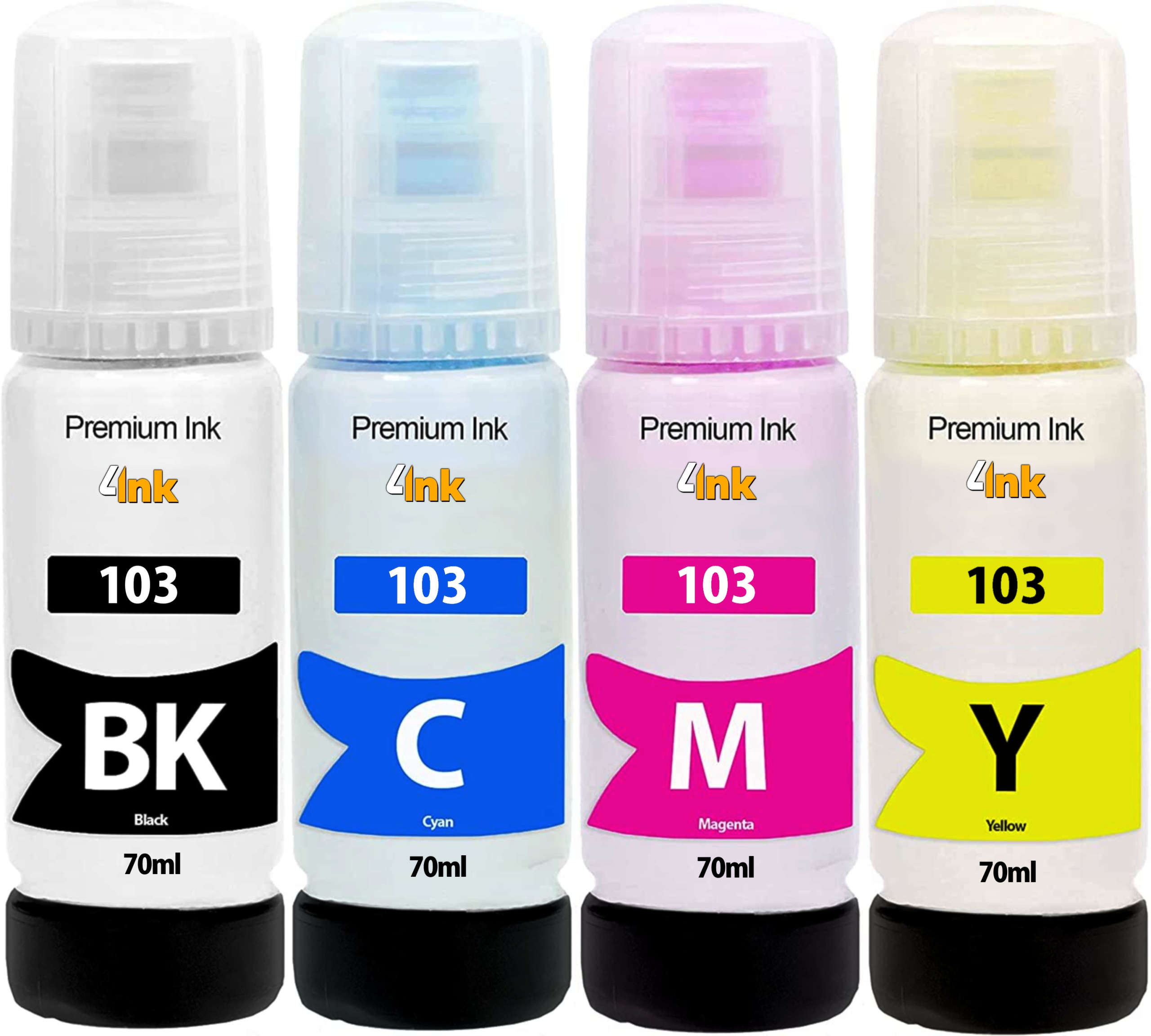 

4x Tusz 103 XL Do Epson Ecotank L3110 L3150 L3160