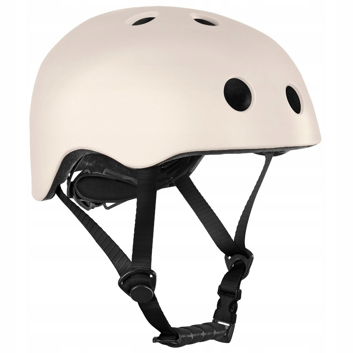 Kask regulowany dla dzieci młodzieżowy orzeszek peanut na rolki r.54-58