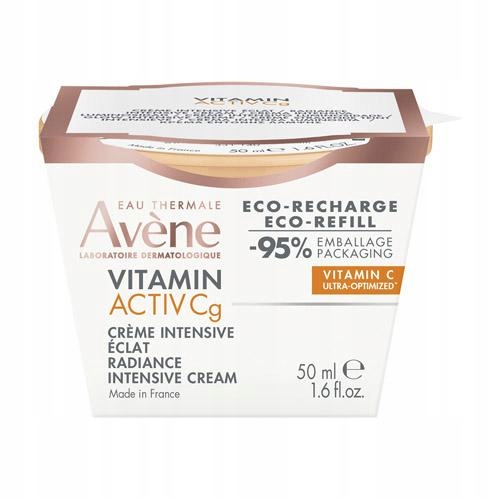 Avene Vitamin Activ Cg Krem intensywnie rozjaśniający przebarwienia eco