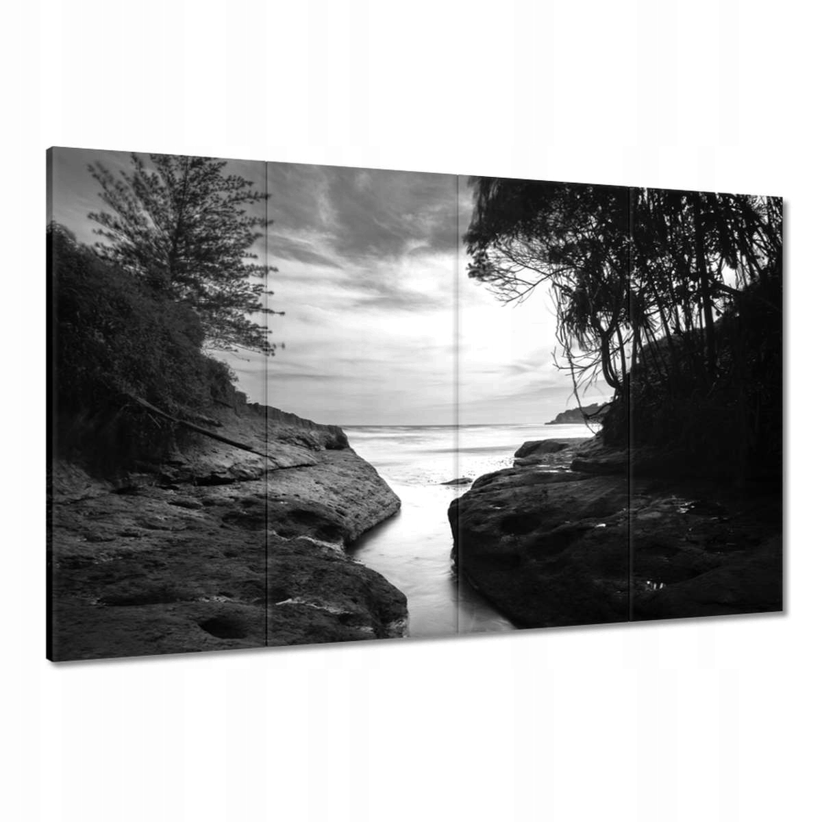 Obrazy 120x80 Vysoké pobřeží útesů