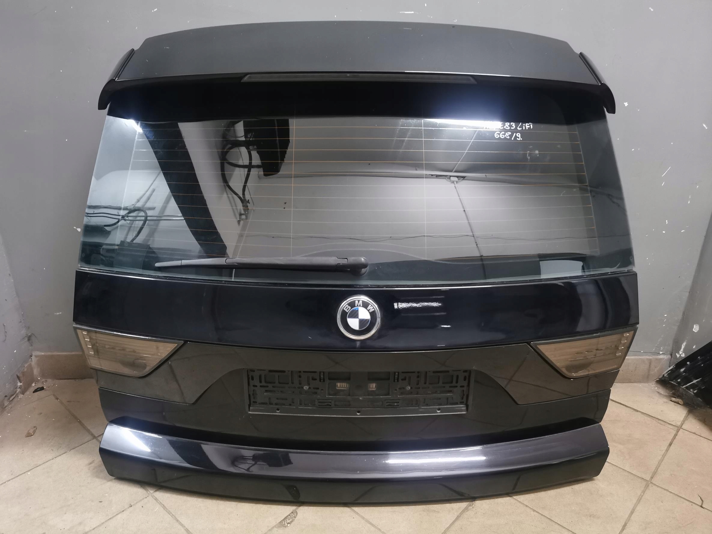 trunk door boot complete BMW X3 E83 LIFT 668/9 EU